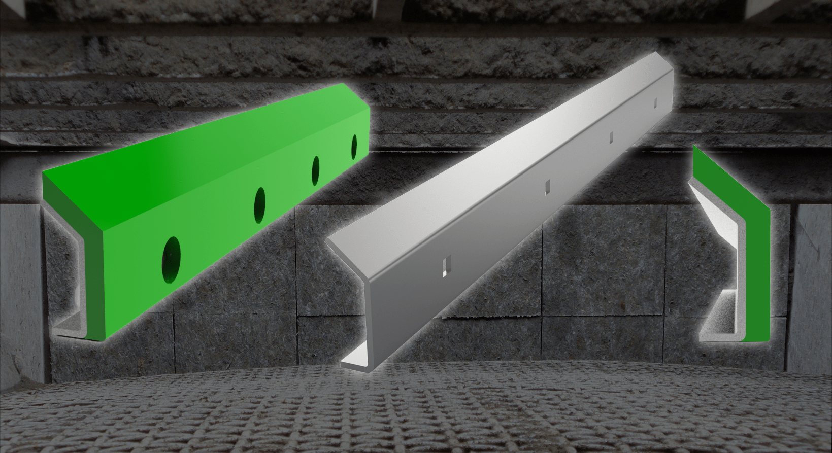 tension rails