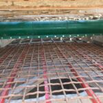 shaft tube cover installed